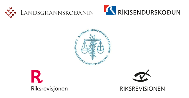 The logoes of the National Audit Offices in the Faroe Islands, Finland, Iceland, Norway and Sweden